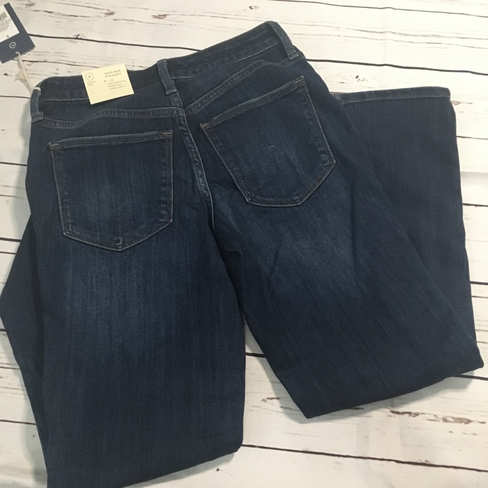 NWT Universal Thread big rise straight crop jeans - Picture 3 of 4